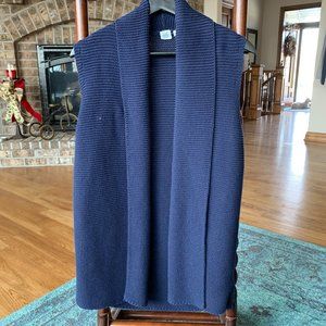 GAP Blue Sleeveless Sweater